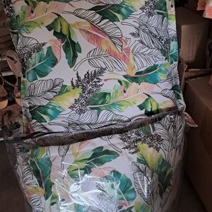 Tropical Leaf Accent Pillow